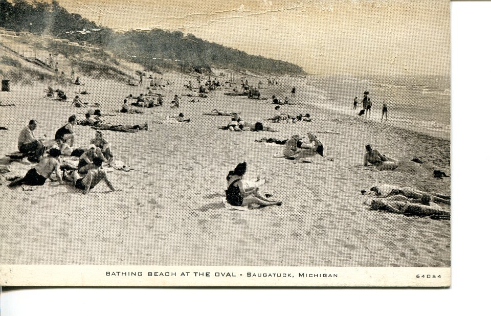 Bathing Beach at the Oval